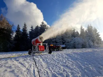 Artificial snowmaking